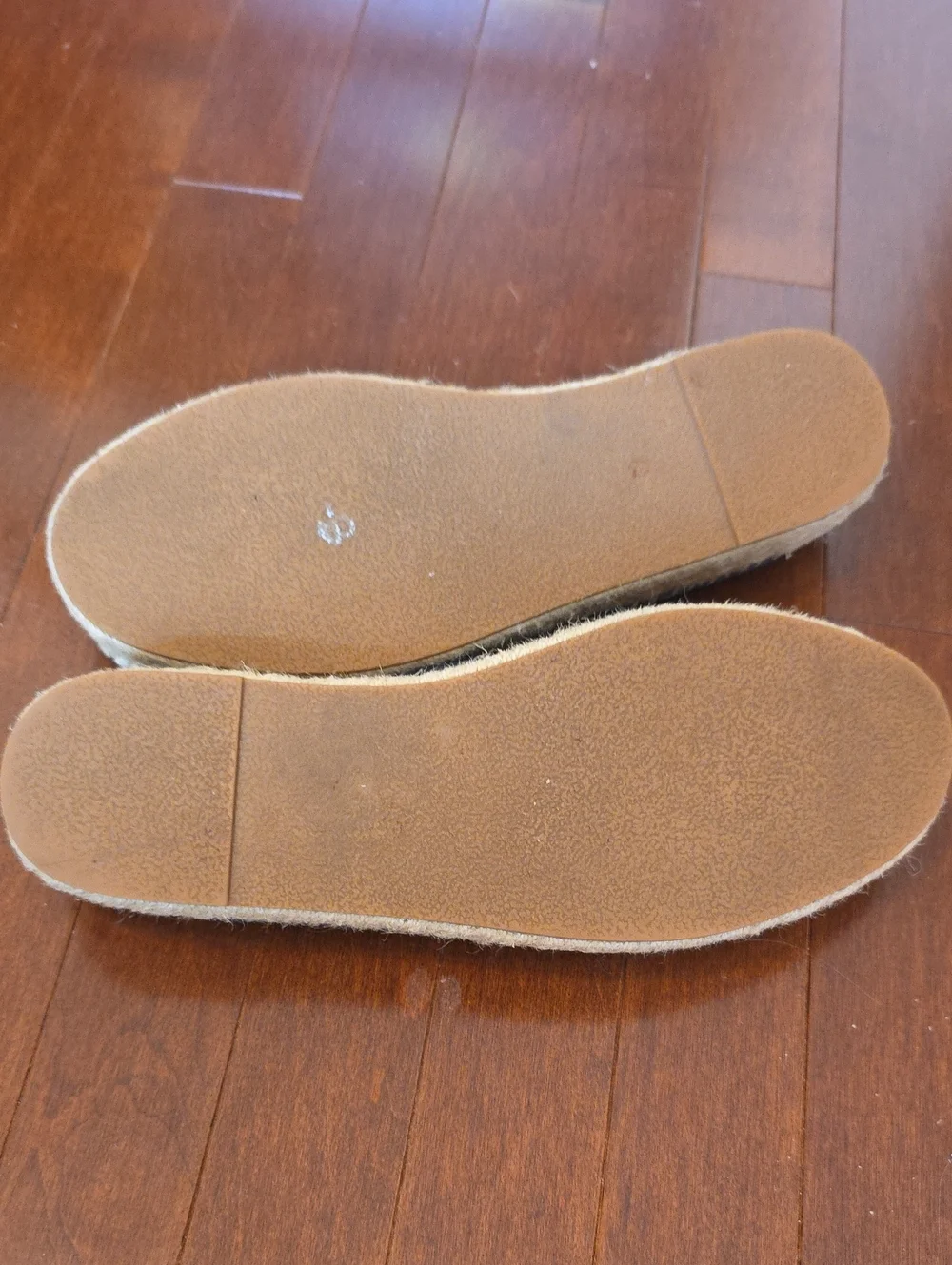 Quinn Suede Platform Espadrille Shoes 9